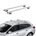 Μπάρες Οροφής Αλουμινίου CRUZ Oplus 924-036 R-128cm Railing System Ασημί 2 Τεμάχια - Bars - Rooftop Cargo
